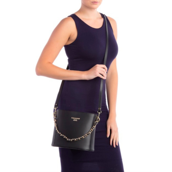 Persaman New York Livia Leather Saddle Bag - Picture 4 of 13